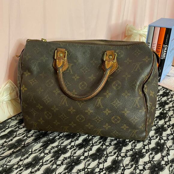 Authentic louis vuitton vintage speedy - Picture 1 of 8